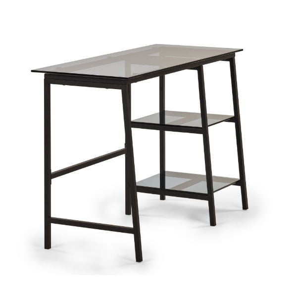 Chicago Smoked Glass Square Dining Table – Product Description - Living with Luxury