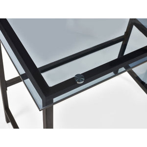 Chicago Smoked Glass Square Dining Table – Product Description - Living with Luxury