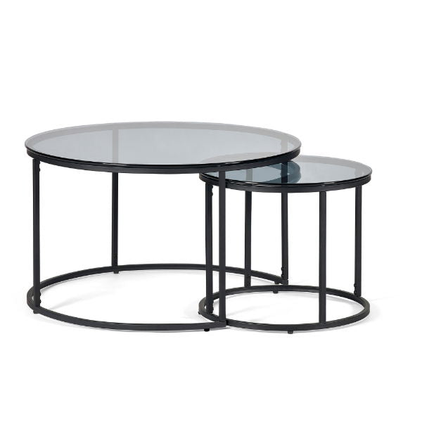 Chicago Smoked Glass Coffee Table – Product Description - Living with Luxury