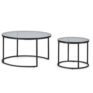 Chicago Smoked Glass Coffee Table – Product Description - Living with Luxury