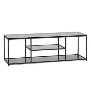 Chicago TV Unit - Smoked Glass - Living with Luxury