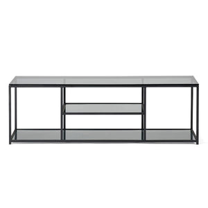 Chicago TV Unit - Smoked Glass - Living with Luxury