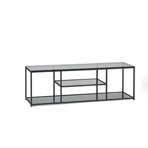 Chicago TV Unit - Smoked Glass - Living with Luxury