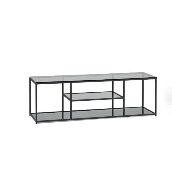 Chicago TV Unit - Smoked Glass - Living with Luxury