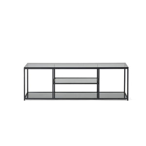 Chicago TV Unit - Smoked Glass - Living with Luxury