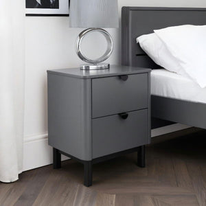 Chloe 2 Drawer Bedside - Living with Luxury