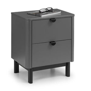 Chloe 2 Drawer Bedside - Living with Luxury