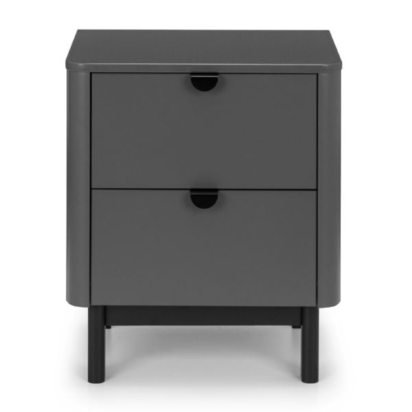 Chloe 2 Drawer Bedside - Living with Luxury