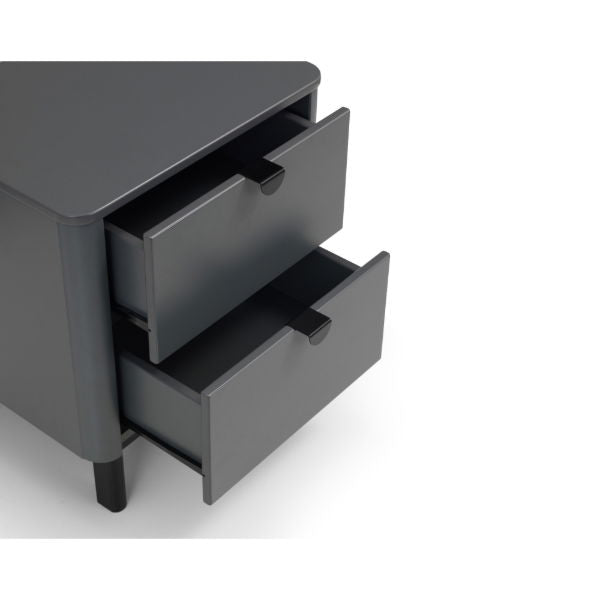 Chloe 2 Drawer Bedside - Living with Luxury