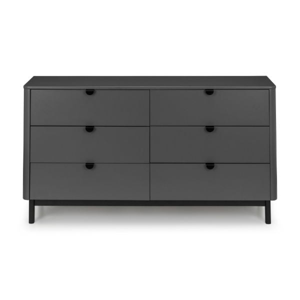 Chloe 6 Drawer Wide Chest - Living with Luxury