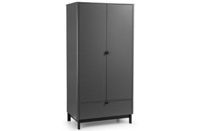 Chloe 2 Door 1 Drawer Wardrobe - Living with Luxury