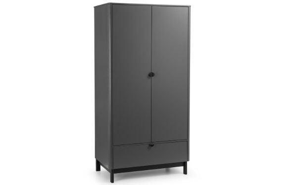 Chloe 2 Door 1 Drawer Wardrobe - Living with Luxury