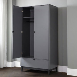 Chloe 2 Door 1 Drawer Wardrobe - Living with Luxury