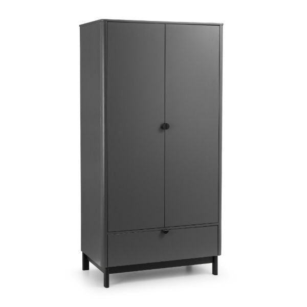 Chloe 2 Door 1 Drawer Wardrobe - Living with Luxury
