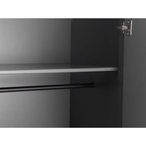 Chloe 2 Door 1 Drawer Wardrobe - Living with Luxury