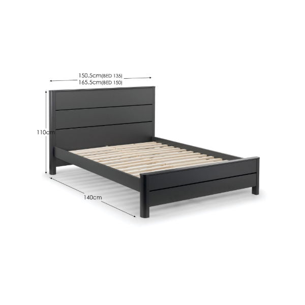 Chloe 150cm Bed - Living with Luxury