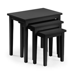 Cleo Nest of Tables Black - Living with Luxury