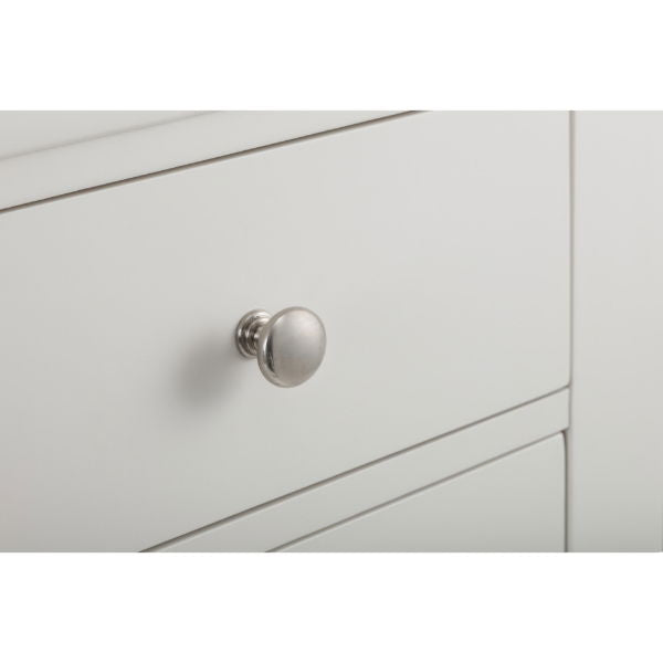 Clermont 2 Drawer Bedside Surf White - Living with Luxury