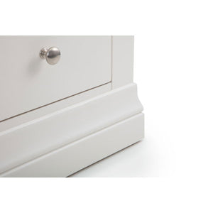 Clermont 4+3 Drawer Chest Surf White - Living with Luxury
