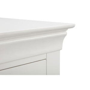 Clermont 4+3 Drawer Chest Surf White - Living with Luxury