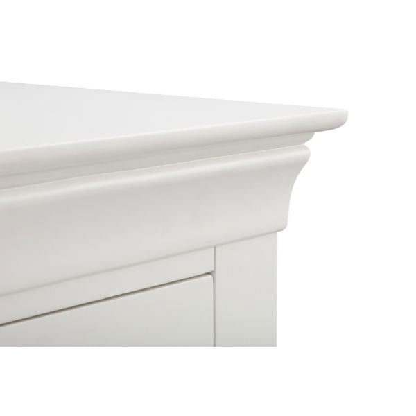 Clermont 4+3 Drawer Chest Surf White - Living with Luxury