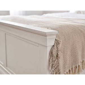 Clermont 135cm Double Bed Surf White - Living with Luxury