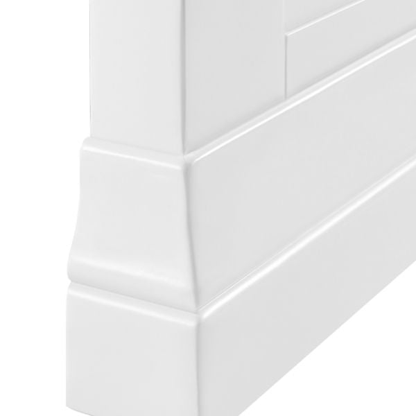 Clermont 135cm Double Bed Surf White - Living with Luxury