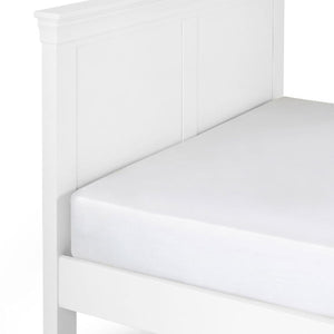 Clermont 135cm Double Bed Surf White - Living with Luxury