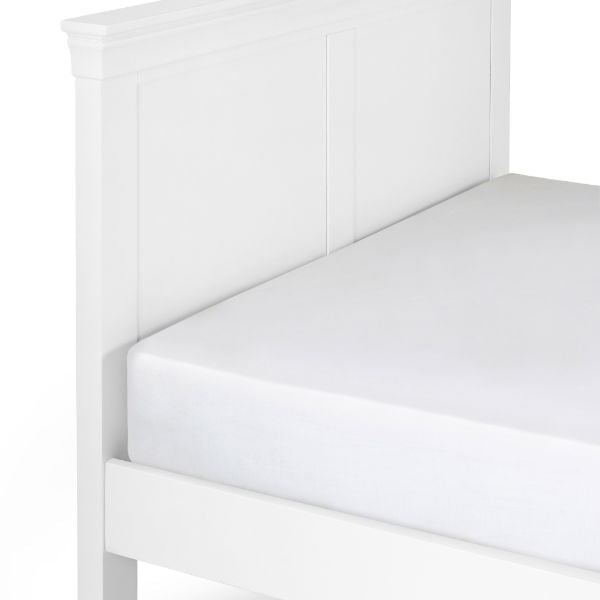 Clermont 135cm Double Bed Surf White - Living with Luxury
