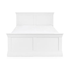 Clermont 150cm King Bed - Surf White - Living with Luxury