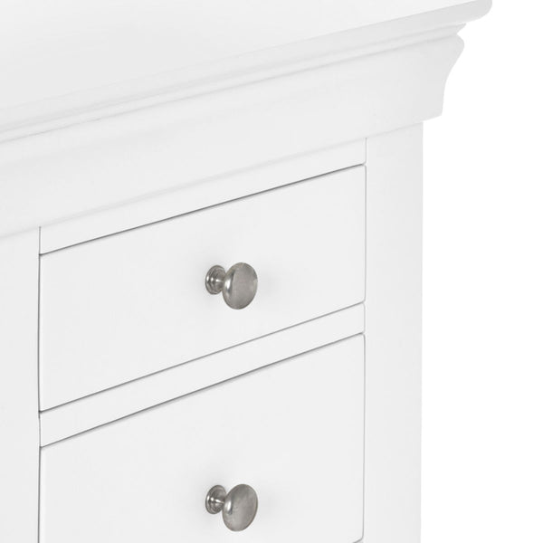 CLERMONT DRESSING TABLE - SURF WHITE - Living with Luxury