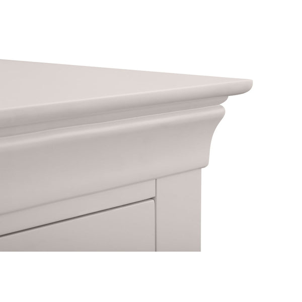 CLERMONT 4+3 DRAWER CHEST - LIGHT GREY - Living with Luxury