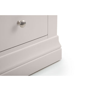 CLERMONT 4+3 DRAWER CHEST - LIGHT GREY - Living with Luxury