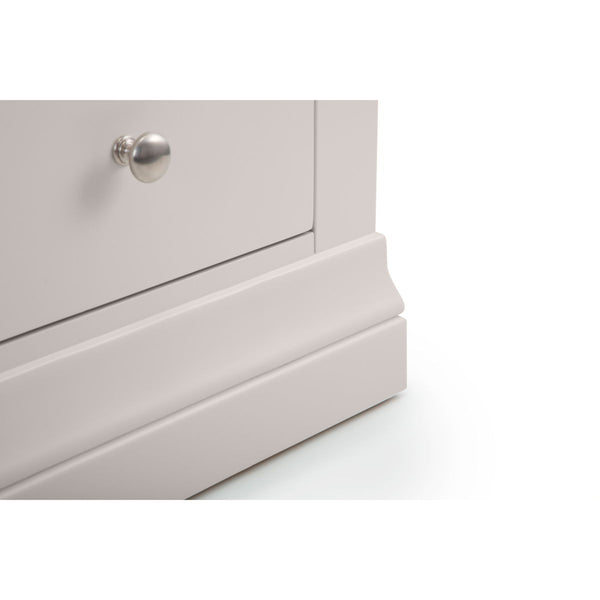 CLERMONT 4+3 DRAWER CHEST - LIGHT GREY - Living with Luxury