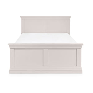 CLERMONT 150CM KING BED - LIGHT GREY - Living with Luxury