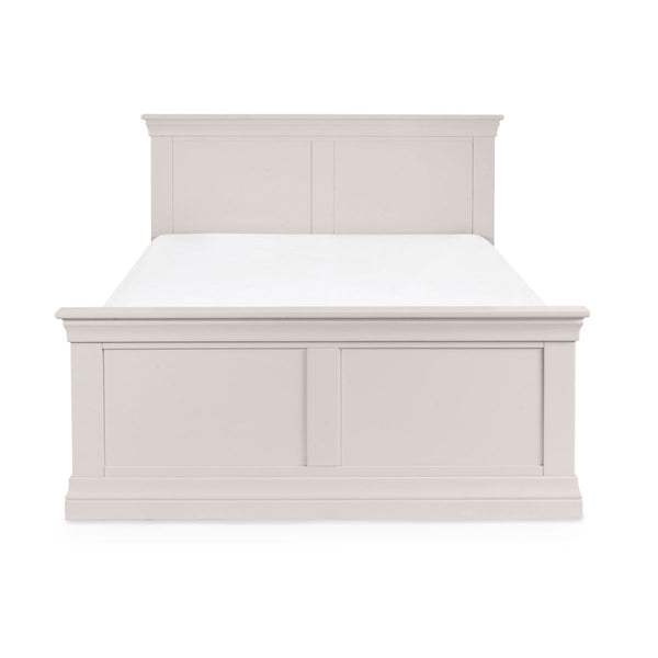 CLERMONT 150CM KING BED - LIGHT GREY - Living with Luxury