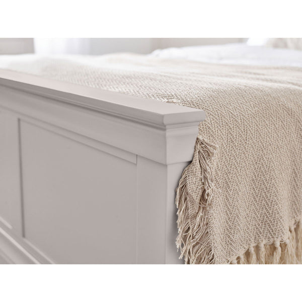CLERMONT 150CM KING BED - LIGHT GREY - Living with Luxury