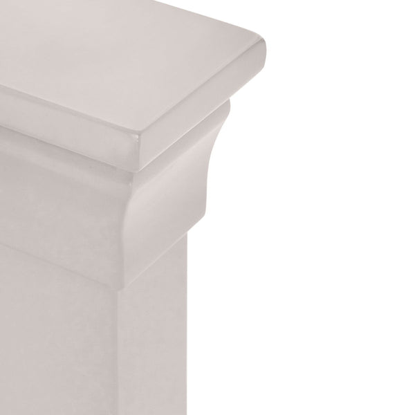CLERMONT 150CM KING BED - LIGHT GREY - Living with Luxury