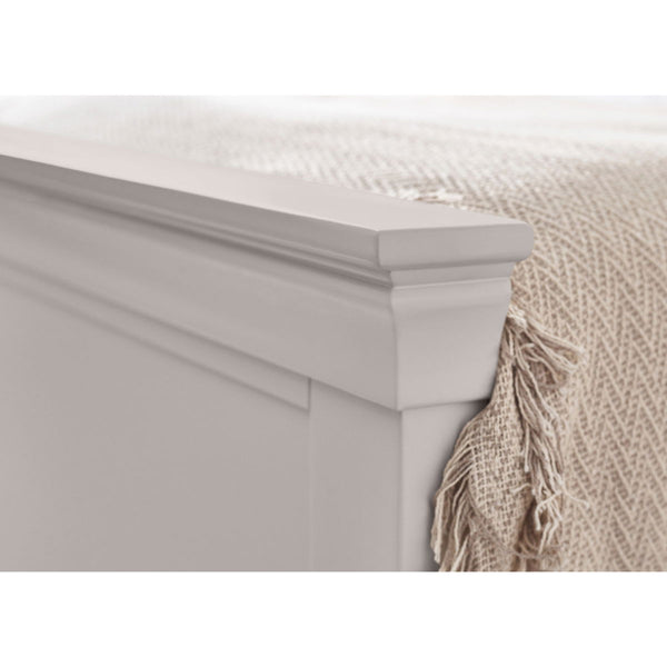 CLERMONT 150CM KING BED - LIGHT GREY - Living with Luxury