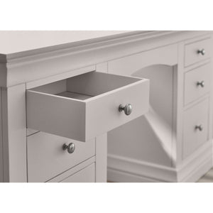 CLERMONT DRESSING TABLE - LIGHT GREY - Living with Luxury