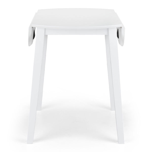 COAST WHITE DROPLEAF TABLE - Living with Luxury