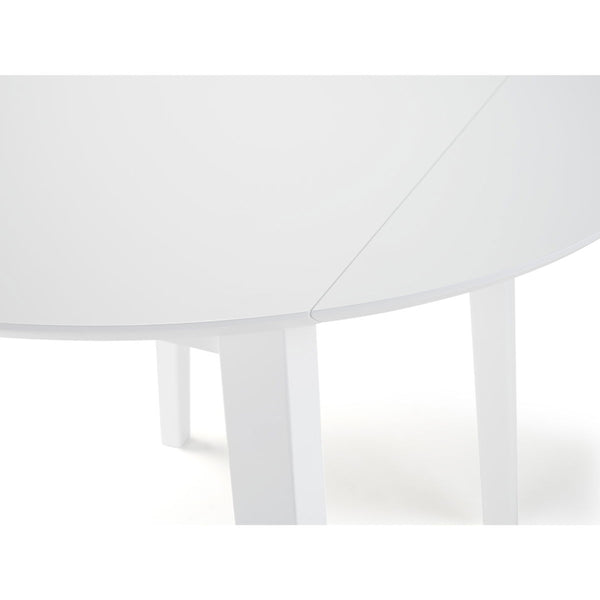 COAST WHITE DROPLEAF TABLE - Living with Luxury