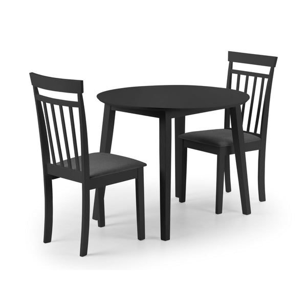 COAST BLACK DINING CHAIR - Living with Luxury