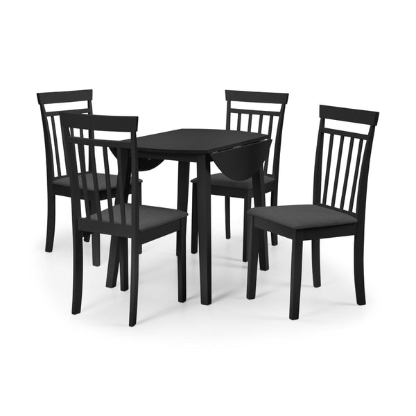 COAST BLACK DINING CHAIR - Living with Luxury