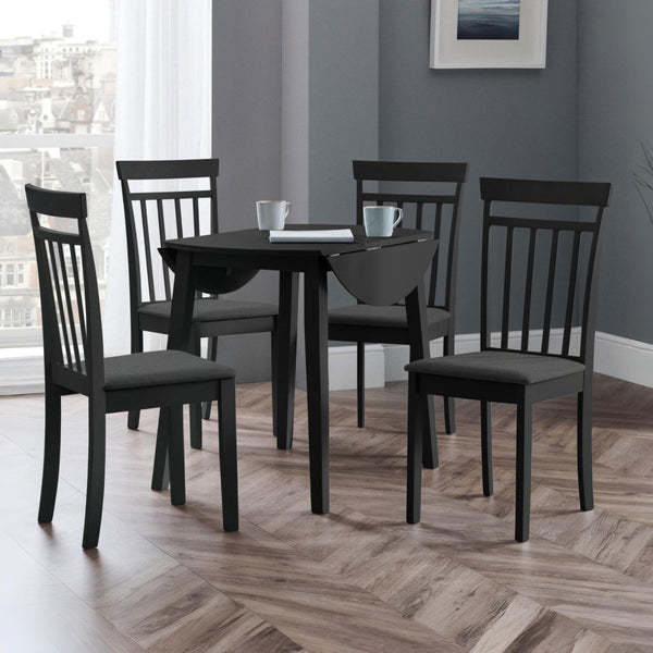 COAST BLACK DINING CHAIR - Living with Luxury
