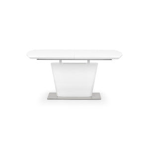 COMO HIGH GLOSS EXTENDING TABLE - WHITE - Living with Luxury