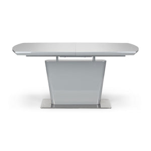 COMO HIGH GLOSS EXTENDING TABLE - GREY - Living with Luxury