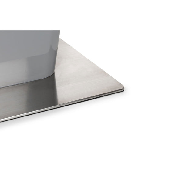 COMO HIGH GLOSS EXTENDING TABLE - GREY - Living with Luxury