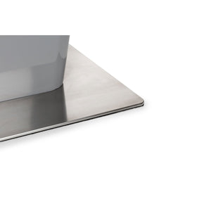 COMO HIGH GLOSS EXTENDING TABLE - GREY - Living with Luxury