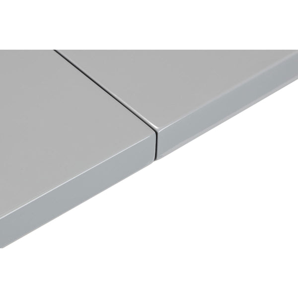 COMO HIGH GLOSS EXTENDING TABLE - GREY - Living with Luxury